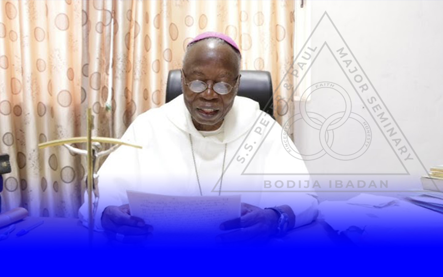 “Bishop Ayo-Maria, man of prayer, preacher of truth, father to his priests and people,” says Archbishop Martins