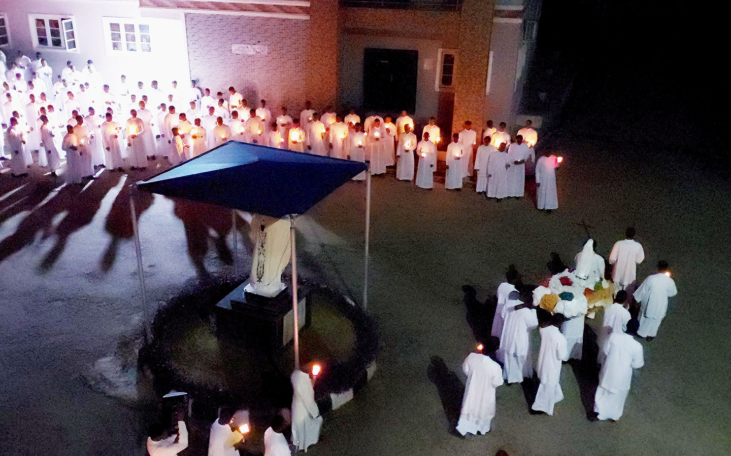 End of Marian month celebration in the seminary